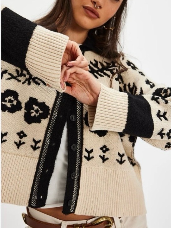 Free People Sweaters - NWT Free People Shelby Cardi Size L